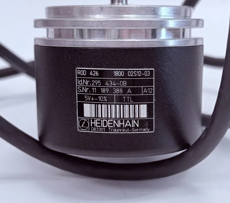 Энкодер GUARANTEED! HEIDENHAIN 5V ROTARY ENCODER ROD 426 1000 02S12-03