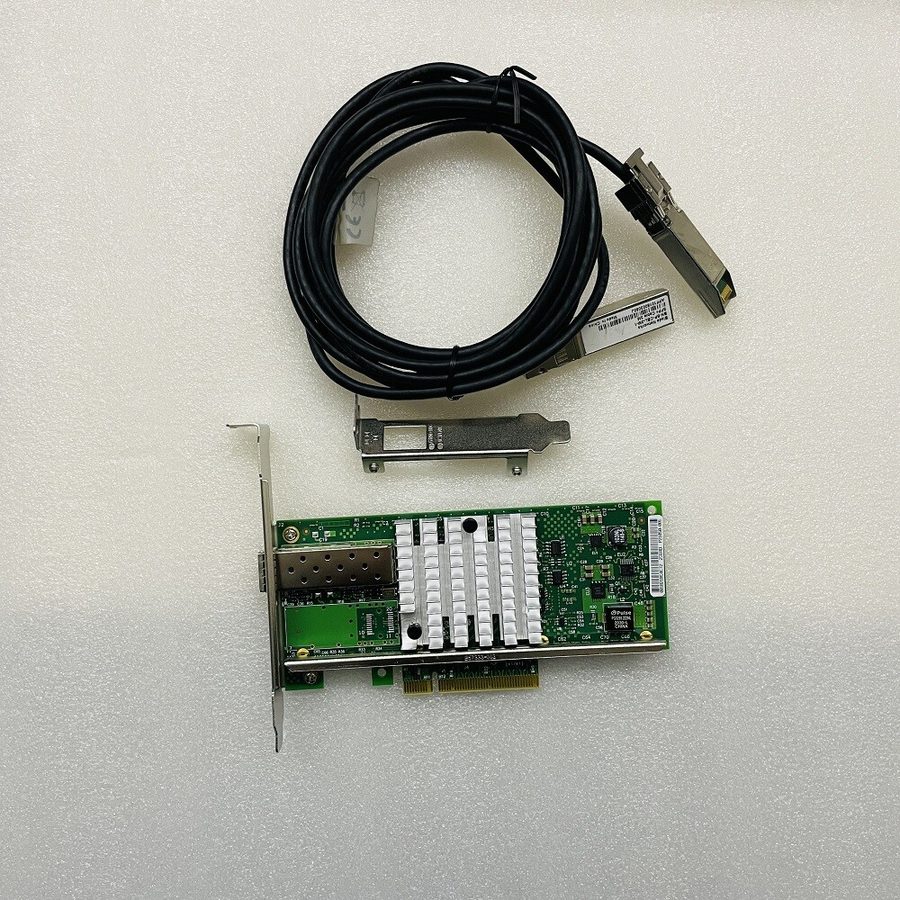 Трансивер Intel X520-DA1 10 Gigabit 10Gbps PCI-E E10G42BTDA Server Network Card 