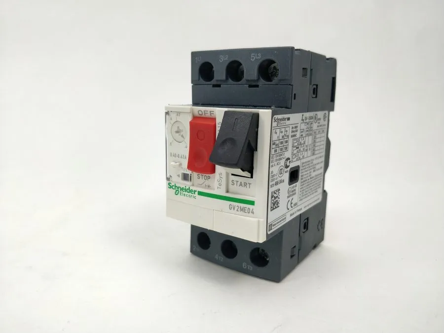 Автоматический выключатель Telemecanique GV2ME04 Motor Circuit Breaker 0.4-0.63A