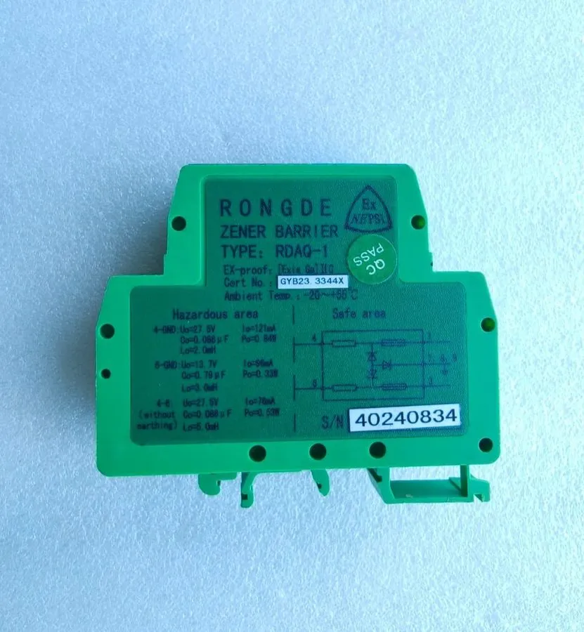 Датчик RONGDE ZENER BARRIER RDAQ-1
