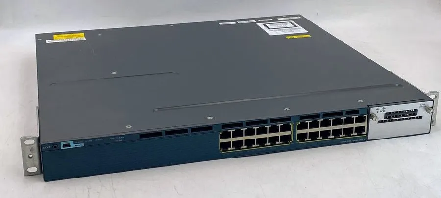 Коммутатор Cisco Catalyst WS-C3560X-24P-S 24-Port PoE+ Switch w/ C3KX-NM-10G