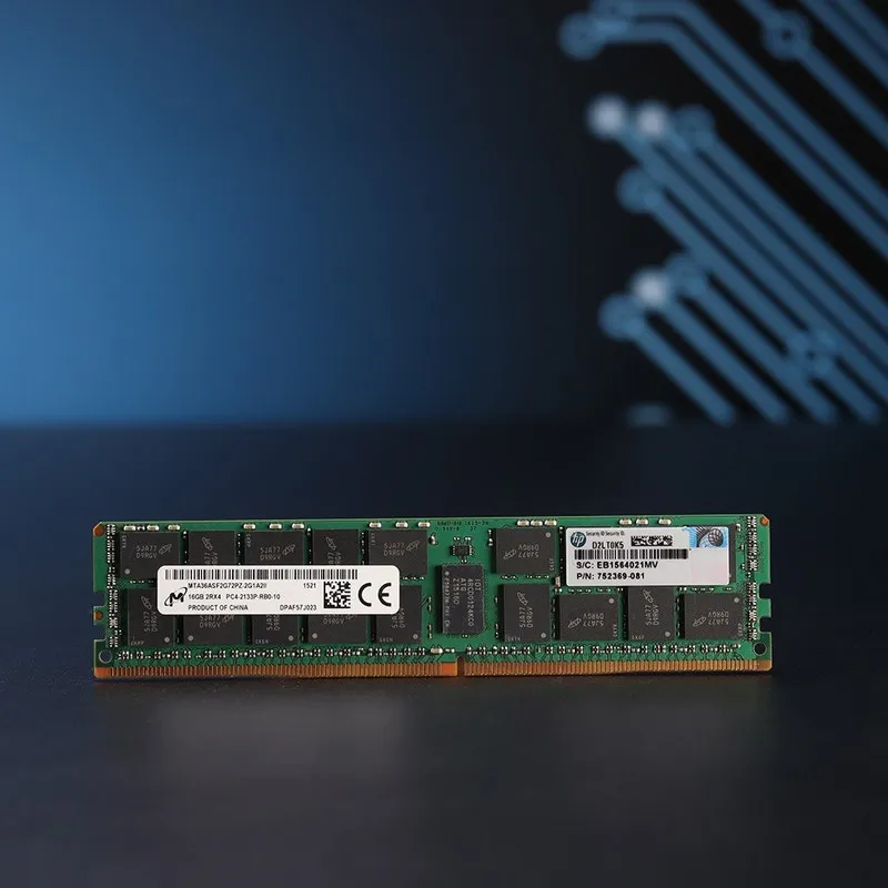 Модуль памяти SK Hynix 16GB DDR4-2133 ECC Registered Server RAM 64GB HP 752369-0 — фото лота 1