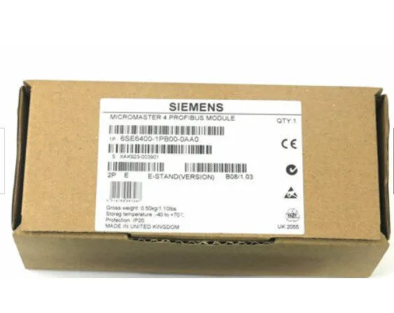 Частотный преобразователь 6SE6400-1PB00-0AA0 1 STÜCK NEUER SIEMENS MICROMASTER P
