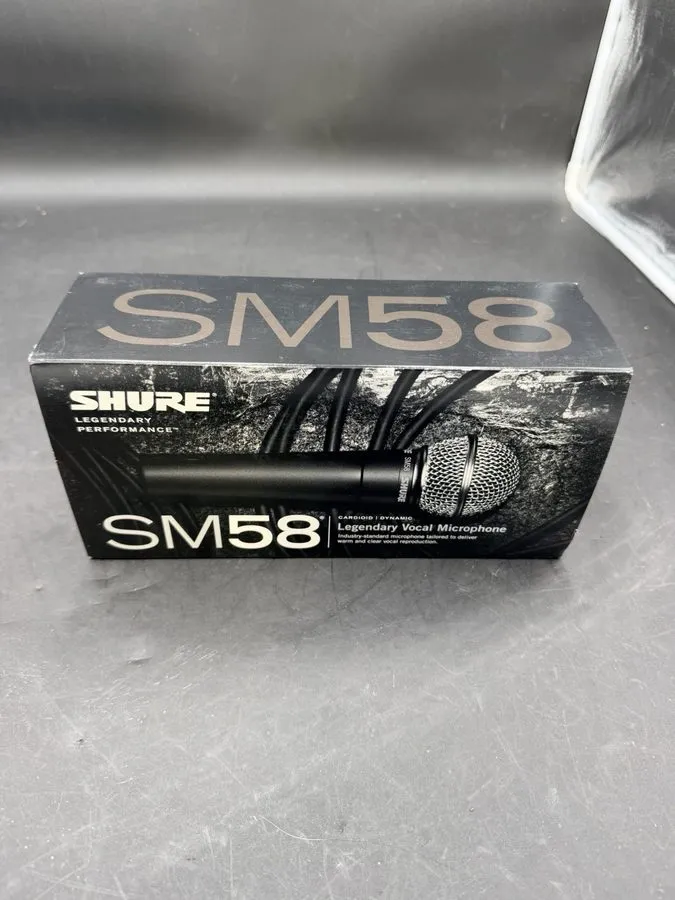 Микрофон Shure SM58 Cardioid Dynamic Live Microphone with 25-Feet XLR Cable — фото лота 1