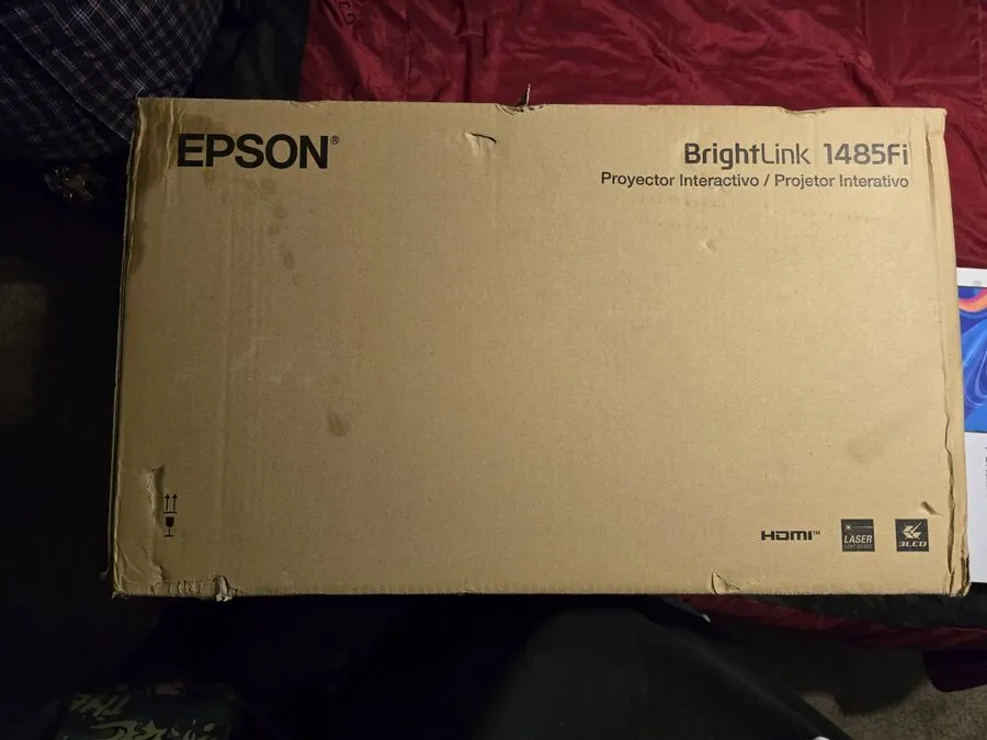 Проектор Epson BrightLink 1485Fi 5000-Lumen Full HD 3LCD Interactive Laser Proje — фото лота 3