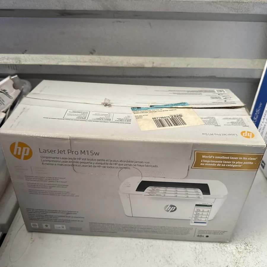 Лазерный принтер HP LaserJet Pro M15w Wireless Monochrome Laser Printer (W2G51A) — фото лота 2