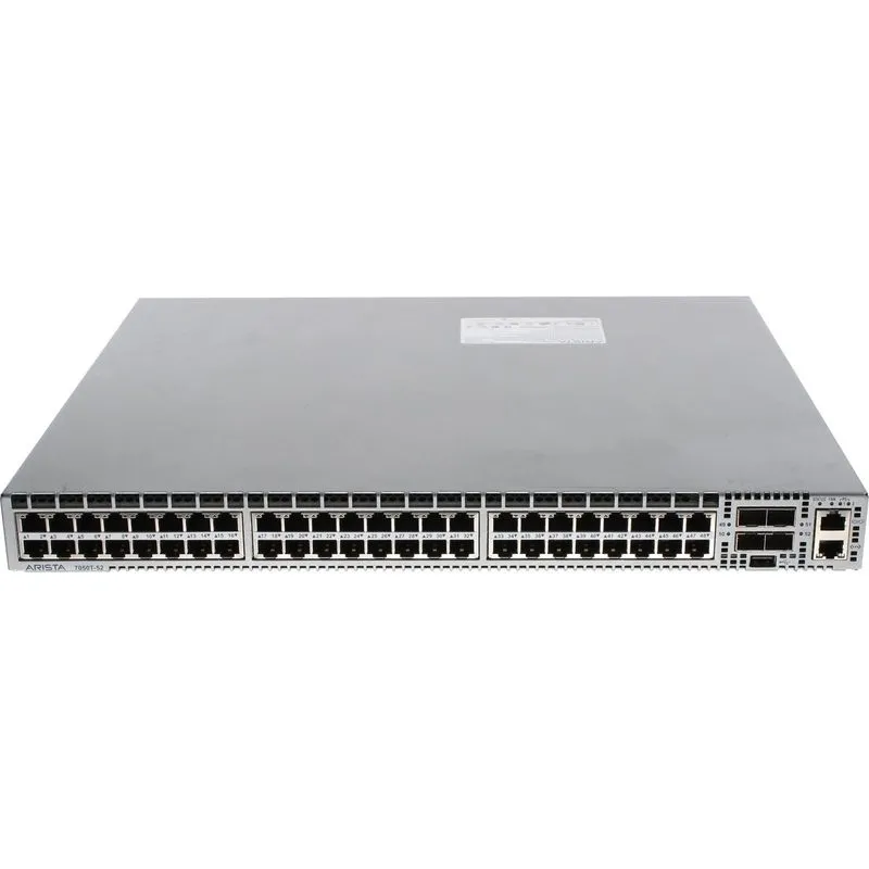 Коммутатор Arista DCS-7050T-52-R 48-Port 10GbE RJ45 & 4x SFP+, Dual AC 1 Year — фото лота 2
