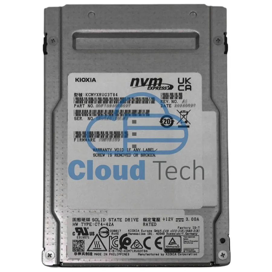 SSD-накопитель KCMYXRUG3T84 Kioxia CM7-R Series SSD Enterprise Intensive