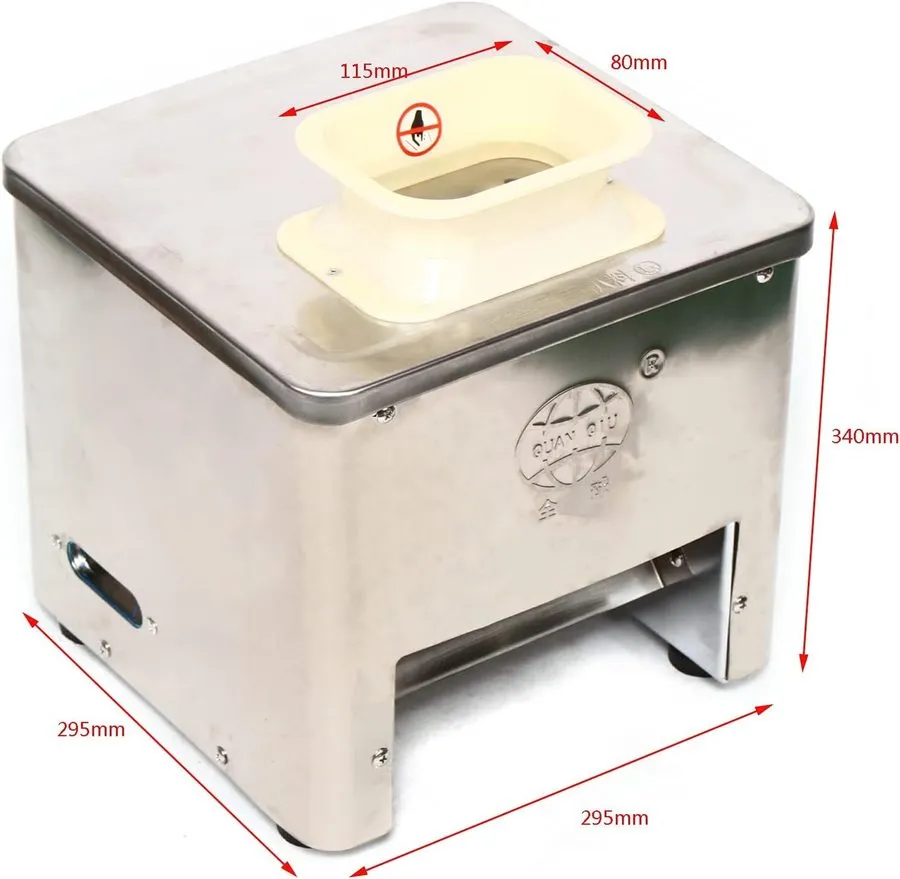 Слайсер Commercial Meat Slicer 160KG/H 550W 110V 170R/Min Electric Meat Cutting 