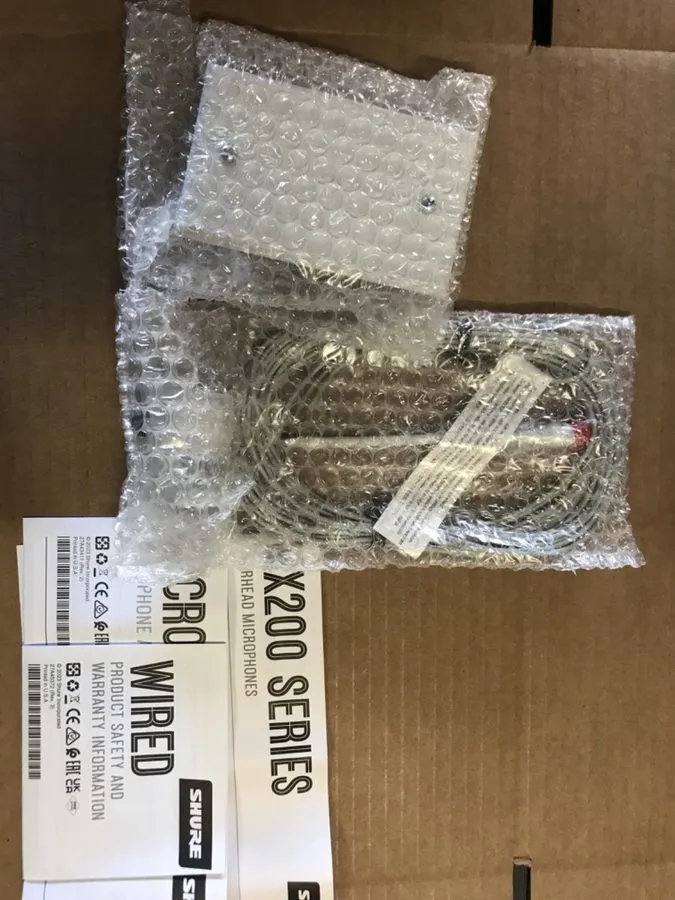 Микрофон Shure Overhead Cardioid Condenser Microphone White (MX202W-A/C) — фото лота 2