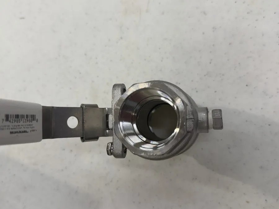 Клапан GROCO IBV-1000-S 1in NPT Stainless Steel Ball Valve 1000 WOG — фото лота 2
