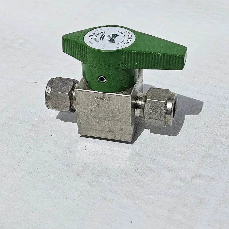 Клапан Box Of 2 Swagelok SS-6P6T Manual Stainless Plug Valve 3/8in