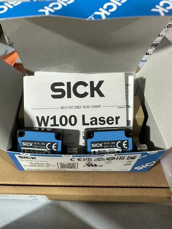 Фотоэлектрический датчик SICK WS/WE100L-F2231 Photoelectric sensor shipping