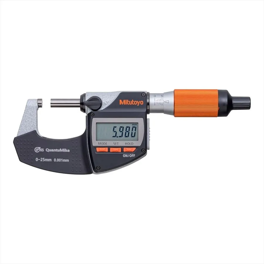 Микрометр Mitutoyo QuantuMike MD-E25 293-140-40 Digital Micrometer 0-25mm IP65 J
