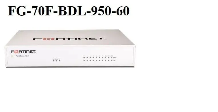 Межсетевой экран FORTINET FG-70F FORTIGATE 70F FIREWALL 9 PORTS SD-WAN PARTS