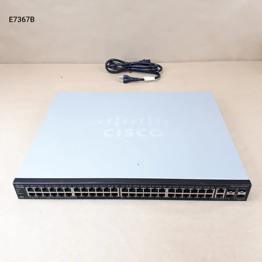 Коммутатор Cisco SG500-52P 52-Port Gigabit Stackable PoE Managed Ethernet Switch