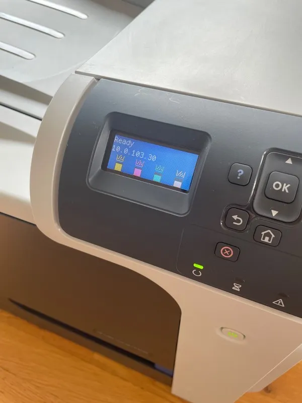 VoIP-шлюз HP Laserjet CP4025 Color Workgroup Laser Printer 42K Page Count