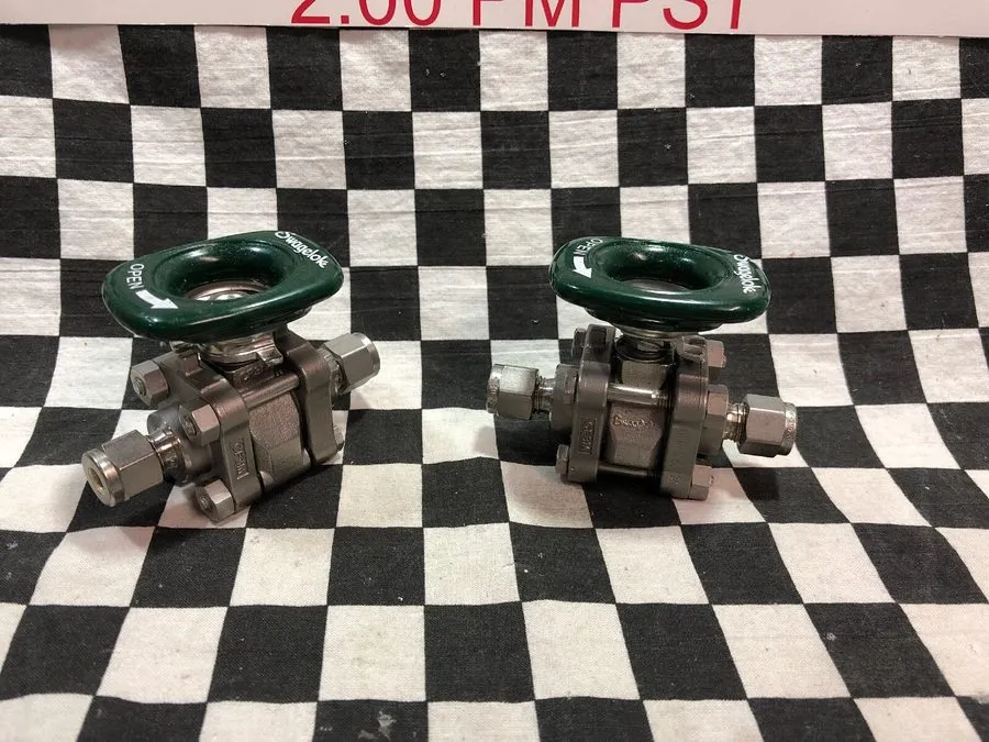 Клапан Swagelok SS-62TS4-JK Stainless Steel 3-Piece 60 Series Ball Valve FNSP