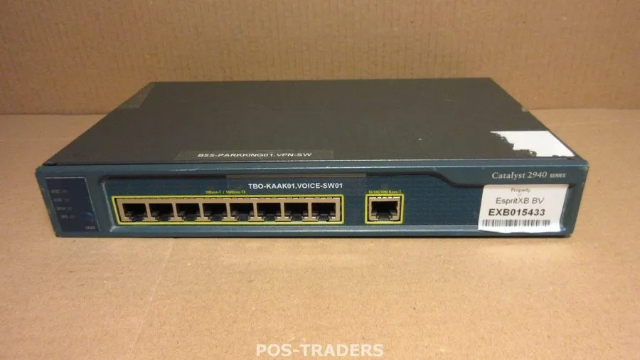 Коммутатор Cisco Catalyst WS-C2940-8TT-S 8x 10/100 + 1x Gigabit Ports External N
