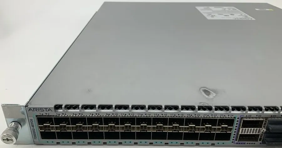 Коммутатор Arista DCS-7280SR2-48YC6-R 48-Port 25GbE SFP28 6-Port 100GbE QSFP Swi