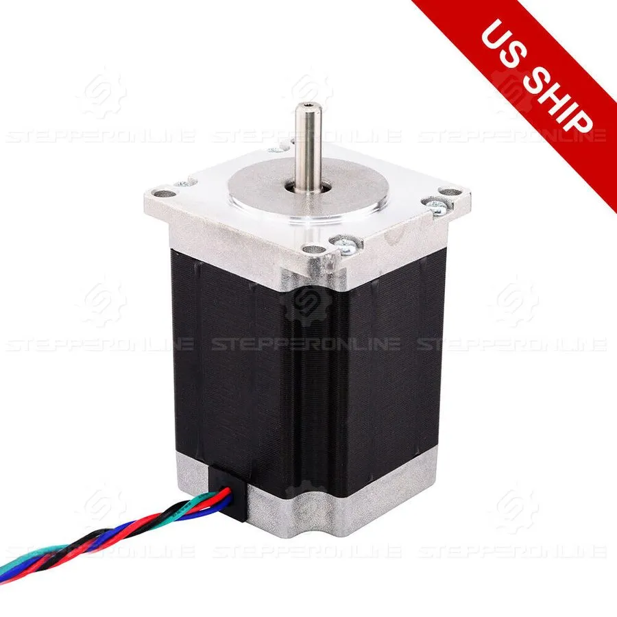 Электродвигатель Nema 23 Stepper Motor 2.8A 1.9Nm (269oz.in) 76mm Length with 8m
