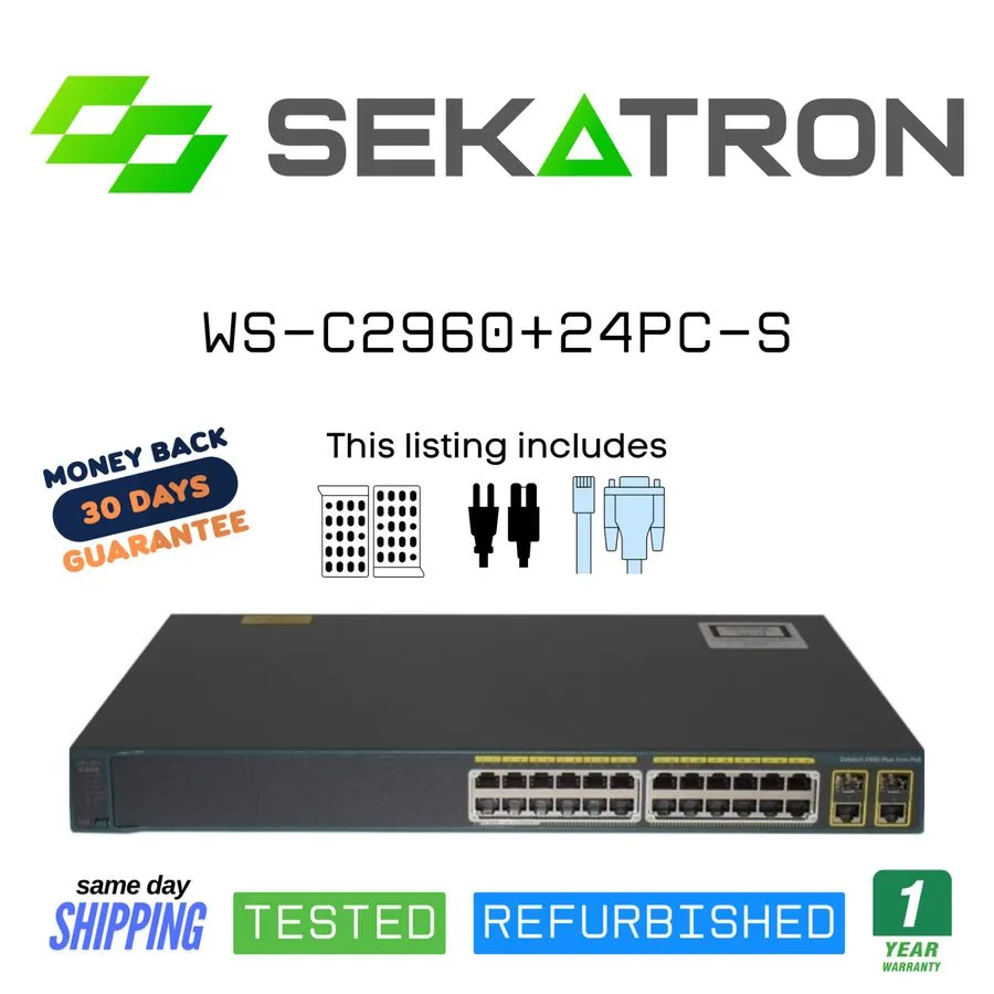 Коммутатор WS-C2960+24PC-S