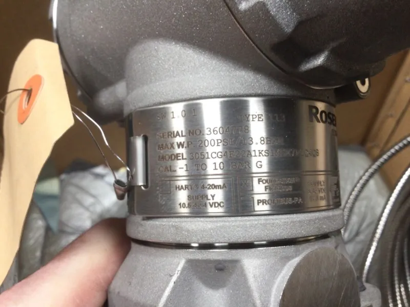 Датчик давления Rosemount 3051CG Gauge Pressure Transmitter 4-20mA Analog 10.5-5