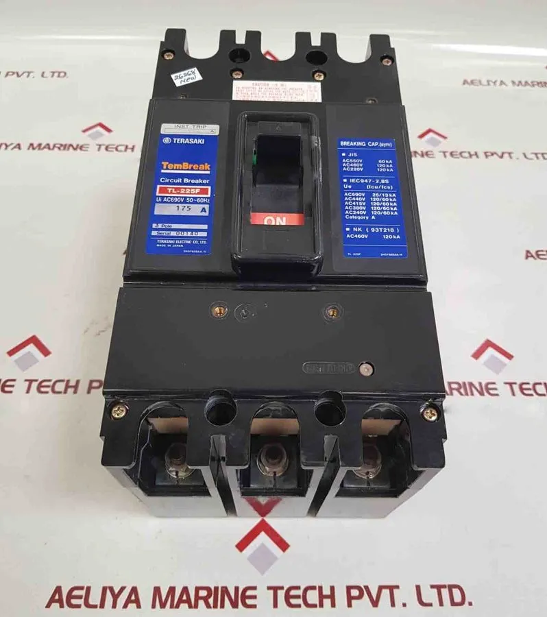 Автоматический выключатель Terasaki Tl-225f 3-pole Circuit Breaker 850amp Ac200-