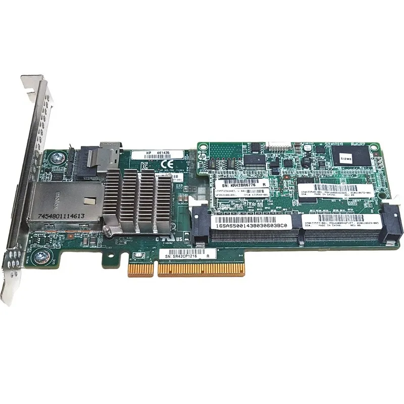 Контроллер HP 633537-001 Smart Array P222 1GB FBWC 1-Port PCI-E SAS RAID Control