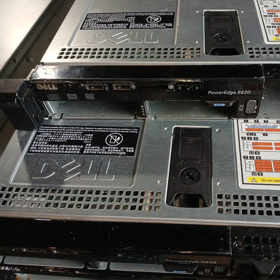 Сервер Dell PowerEdge R630 Rack Server DDR4 RAM 8 Bay 2,5" H330mini
