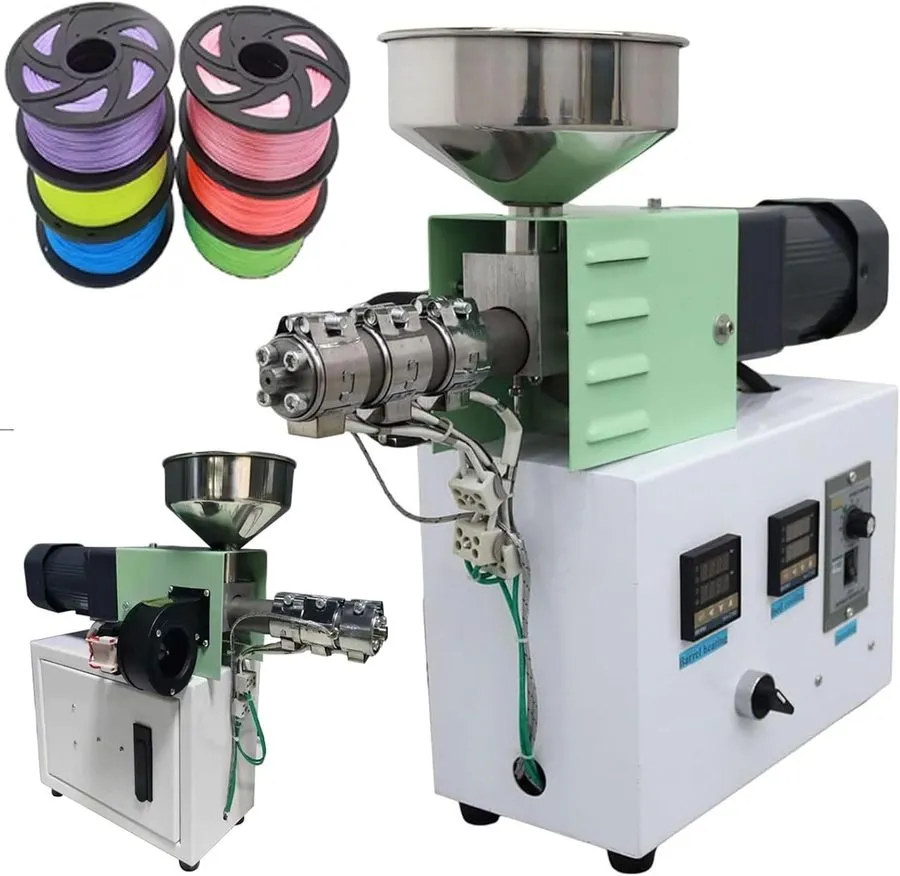 Оборудование ЧПУ SJ15/25/35 Single Screw Extruder Plastic Heating Extruding Mach