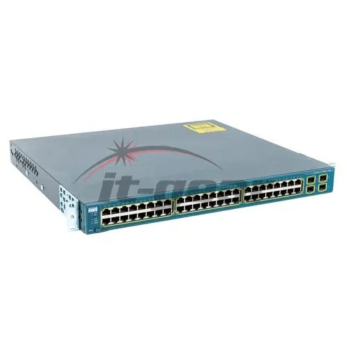 Коммутатор Cisco WS-C3560G-48TS-S Cat3560 48 10/100/1000T + 4 SFP Standard Image