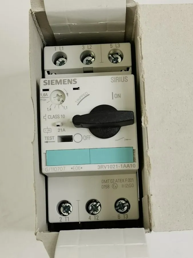 Автоматический выключатель SIEMENS 3RV1021-1AA10 Motor Protection Circuit Breake