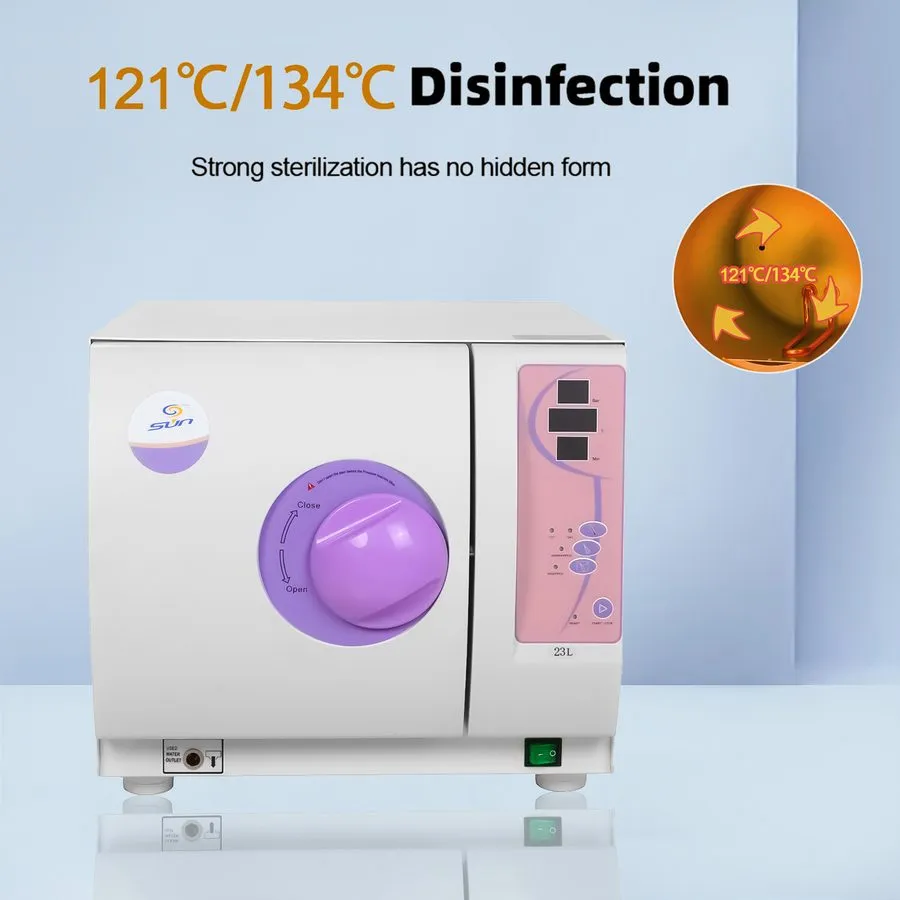 Стерилизатор 23L SUN23-I Dental Medical Automatic High Pressure Autoclave Steam  — фото лота 3