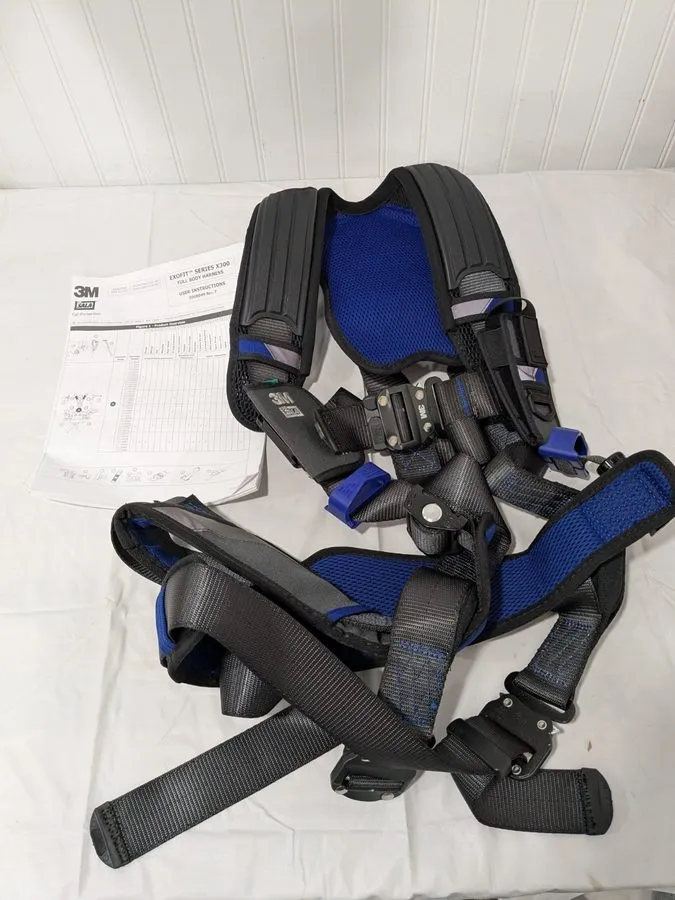 Жгут проводов DBI-SALA Fall Protection Harnesses: 420 Lb, Vest Style, Size Large — фото лота 1