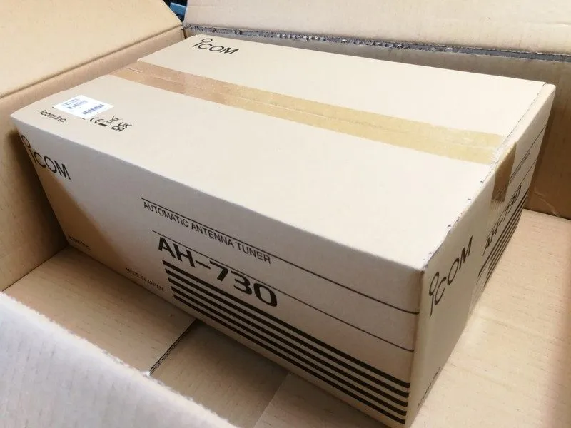 Антенный тюнер ICOM AH-730 CE/UKCA IPX4 AUTOMATIC ANTENNA TUNER replace AH-4 — фото лота 2