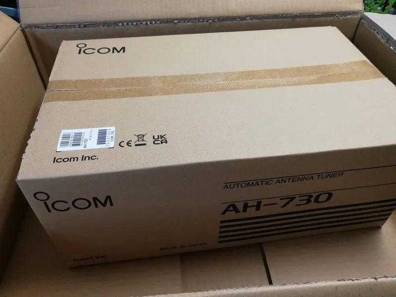 Антенный тюнер ICOM AH-730 CE/UKCA IPX4 AUTOMATIC ANTENNA TUNER replace AH-4 — фото лота 4