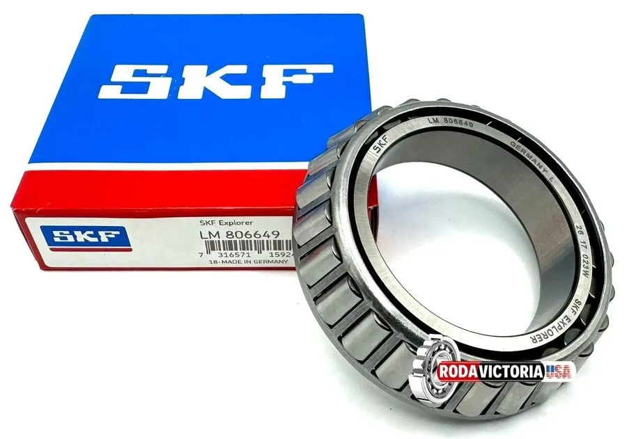 Подшипник SKF GERMANY LM806649 TAPERED ROLLER BEARING 2.1/8" OD