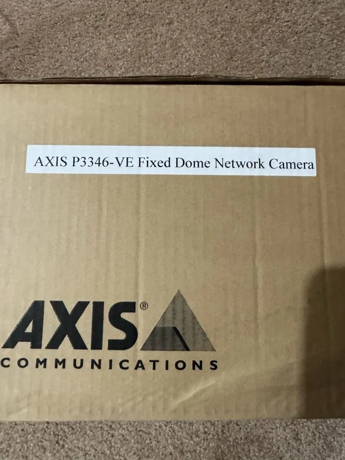 Камера Axis Communications P3346-VE 1080P Power Over Ethernet Dome Security Came
