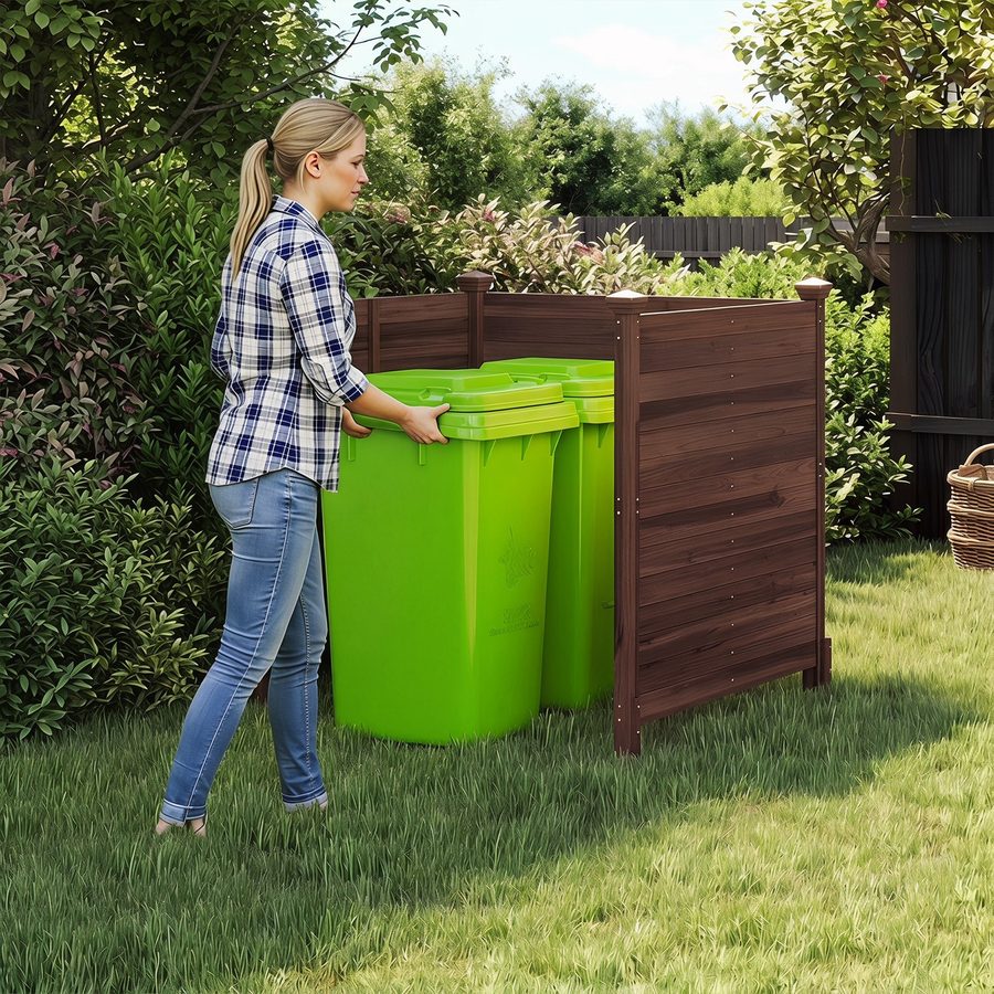 Кондиционер Outdoor Privacy Fence 47 x 47-Inch 3-Panel Air Conditioner Fence — фото лота 2