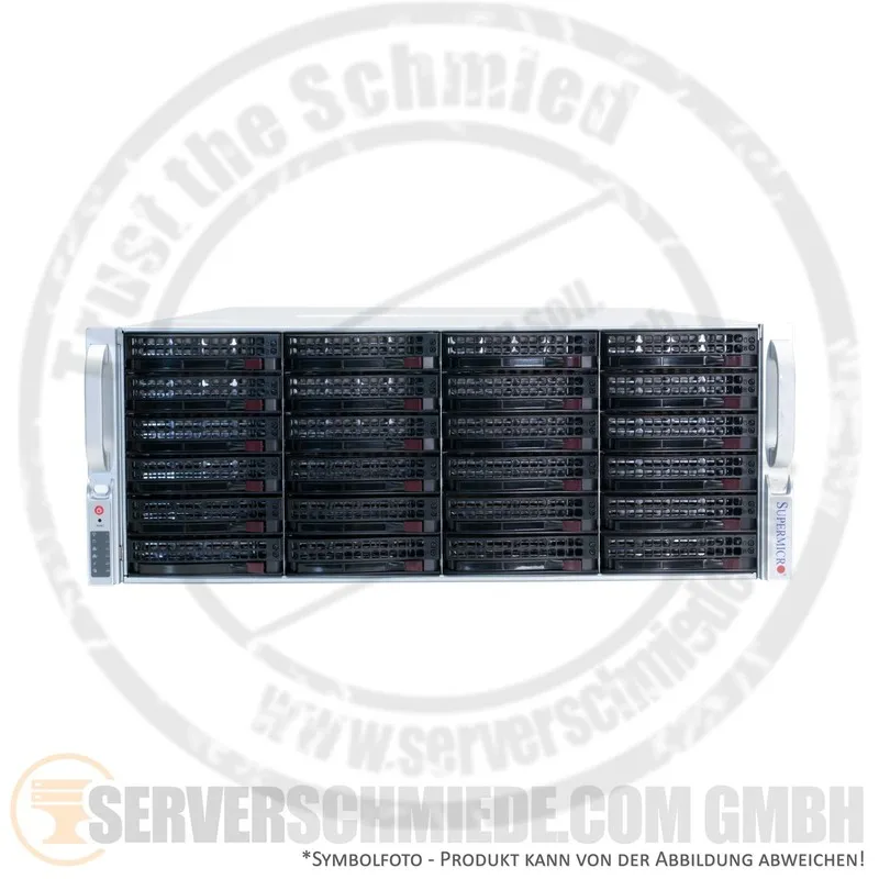 Сервер Supermicro CSE-847B X11DPH-T 4U 2x Intel Gold 6138 128GB 2x3TB SAS 2x1200