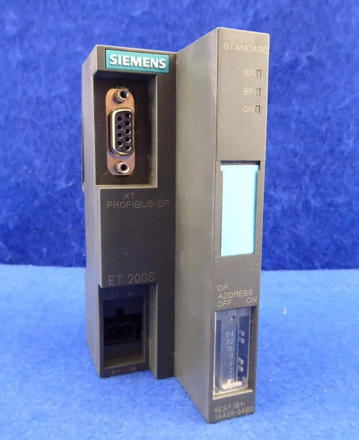 Модуль ввода-вывода Siemens Simatic S7 ET200S IM151-1 6ES7151-1AA05-0AB0