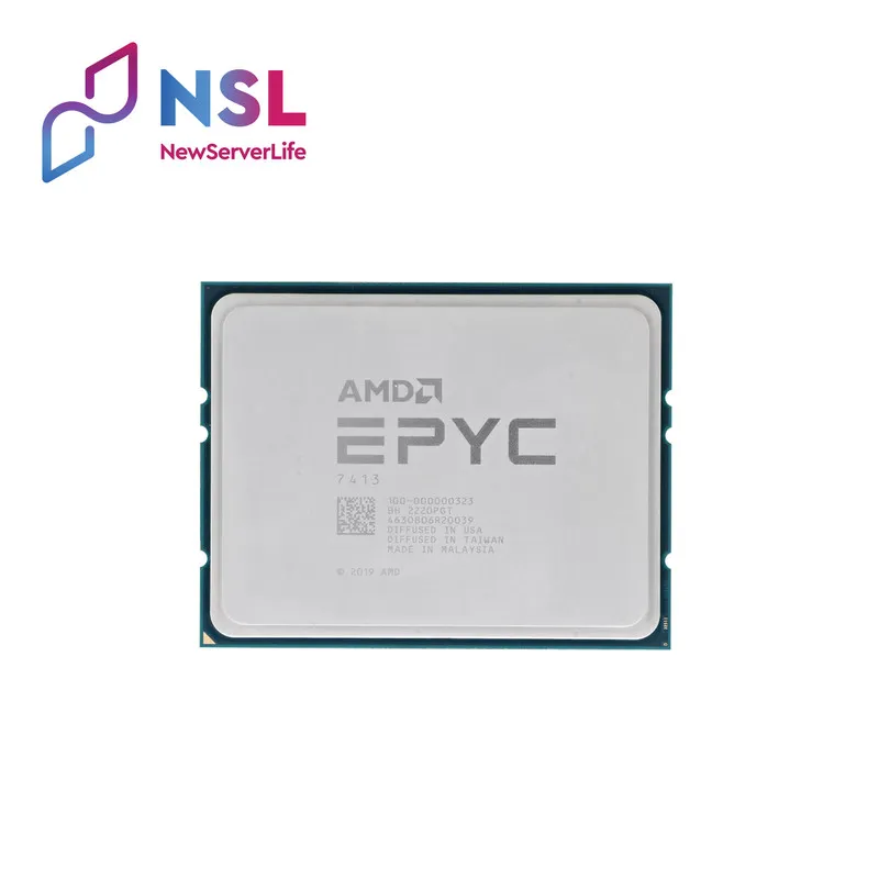 Процессор 100-000000323 AMD EPYC 7413 24-Core 2.65GHz 128MB 180W CPU **LENOVO LO