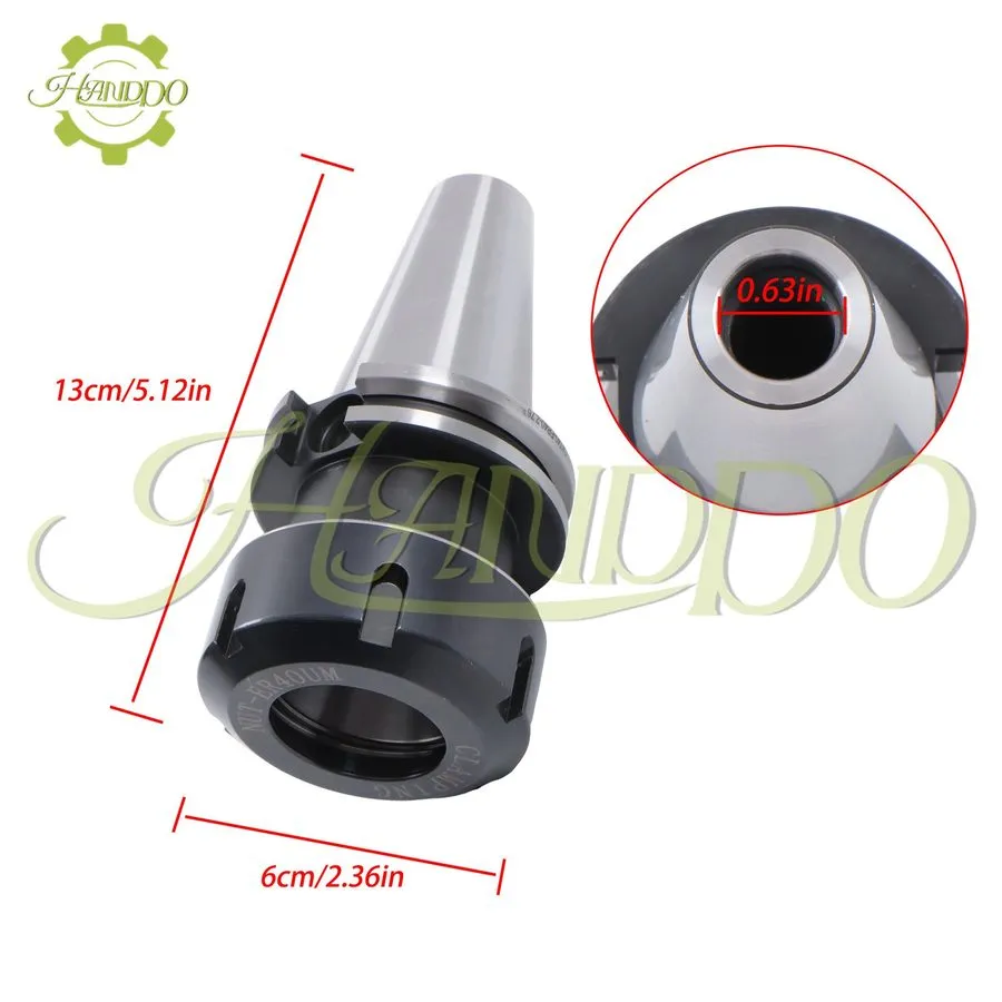 Режущий инструмент Collet Chuck CAT40-ER40 2.76" GAGE Length Tool Holders 0.0001 — фото лота 1