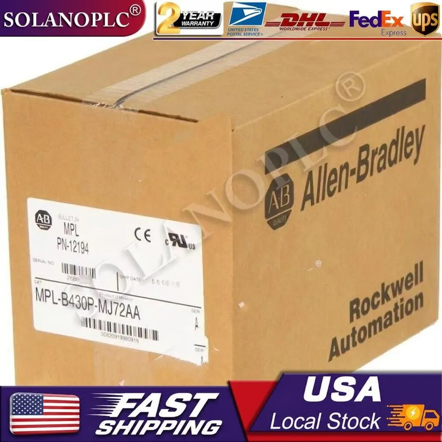 Серводвигатель Allen-Bradley MPL-B430P-MJ72AA 480V AC Rotary Servo Motor