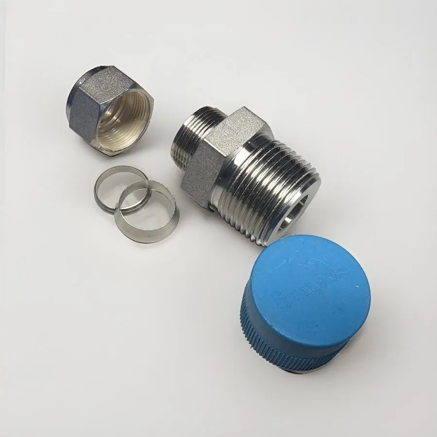Разъём 3/4" Tube x 1" MNPT 316ss Male Connector Fitting Swagelok SS-1210-1-16