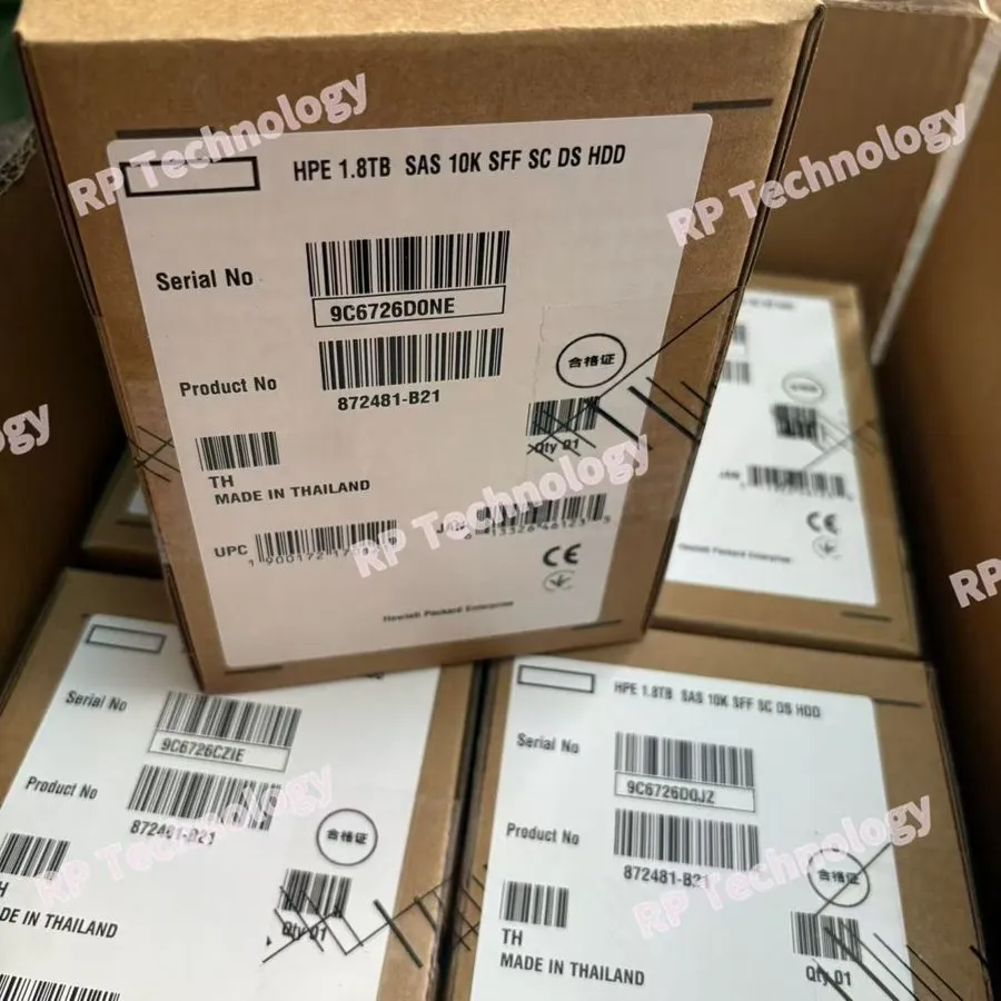 Жёсткий диск HPE 872738-001 872481-B21 1.8TB 12G SAS 10K ENT 2.5" SFF G8-Gen10 H