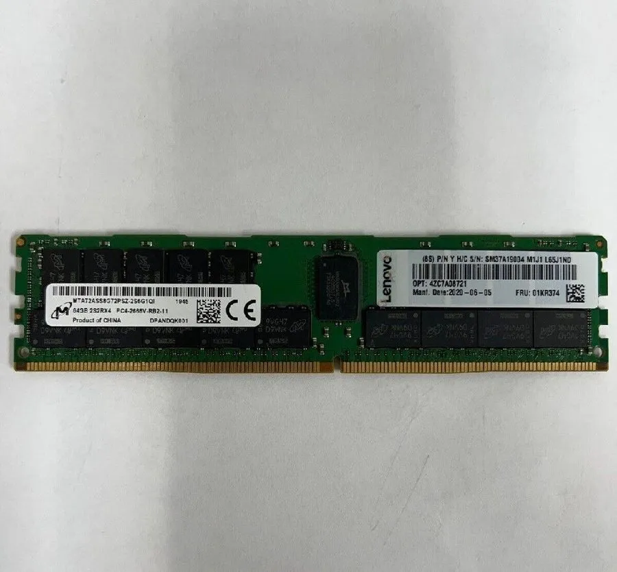 Модуль памяти Lenovo/IBM 01KR374 4ZC7A08721 64GB DDR4 PC4-2666V ThinkServer RDIM