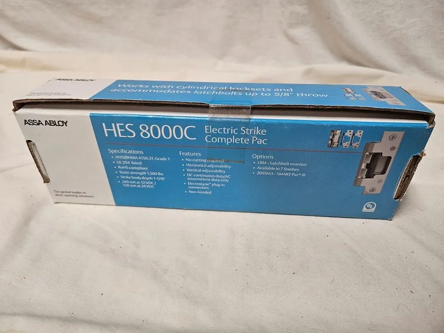 Оборудование видеонаблюдения HES 8000C-LBM 630 Complete Pac Electric Strike Latc — фото лота 2