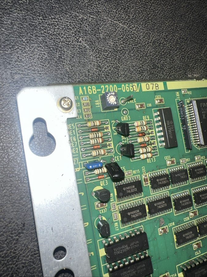 Плата ЧПУ Fanuc A16B-2200-0660/07B Operator Interface Control Circuit Board